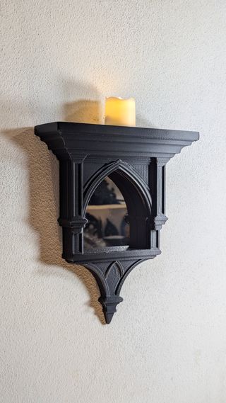 Prateleira Gótica com Espelho