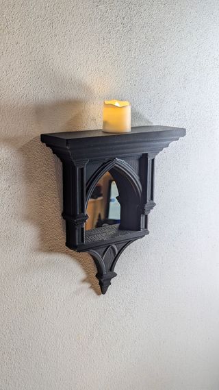 Prateleira Gótica com Espelho