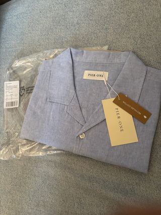 Camisa Pier One Azul Talla XL
