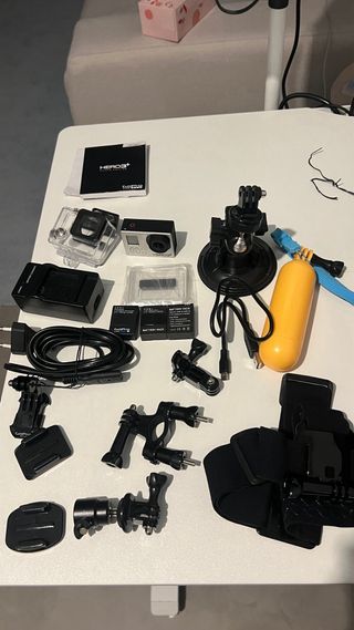 GoPro Hero3+ Cámara de Acción + Accesorios