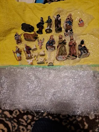 Lote Figuras Belén Navidad