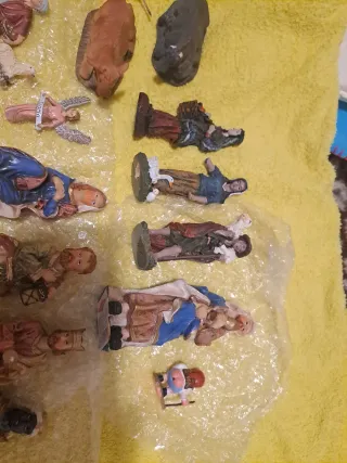 Lote Figuras Belén Navidad