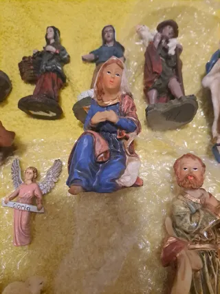 Lote Figuras Belén Navidad