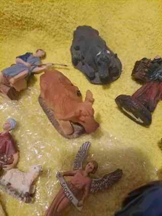 Lote Figuras Belén Navidad