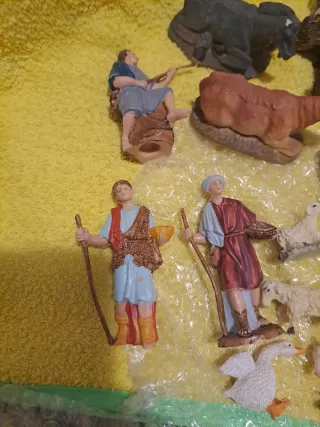 Lote Figuras Belén Navidad