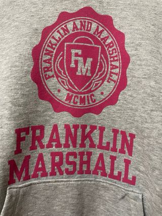 Sudadera Franklin Marshall Gris Talla S