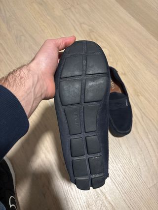 Zapatos Prada Ante Negro