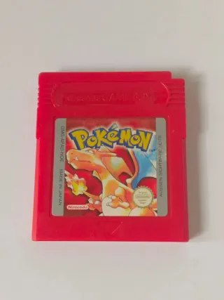 Pokémon Edición Roja Game Boy Nintendo RPG