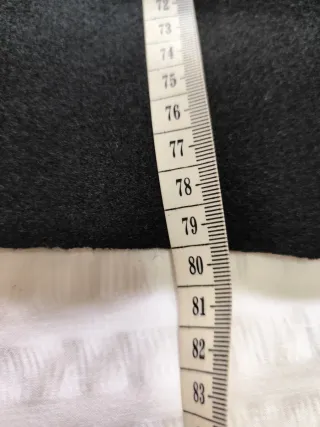 Cárdigan abierto mujer negro talla única