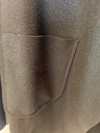 Cárdigan abierto mujer negro talla única