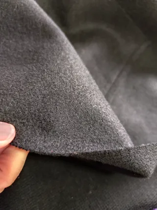 Cárdigan abierto mujer negro talla única