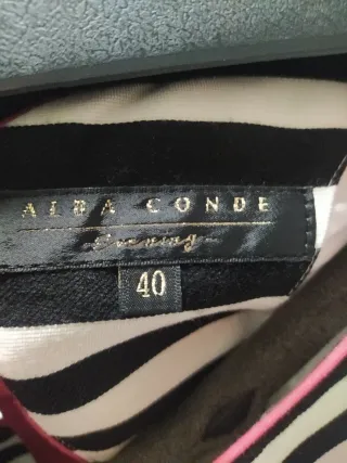 Vestido rayas blanco y negro