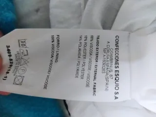 Vestido rayas blanco y negro