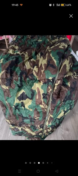 Saco de dormir militar -20°