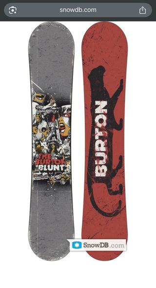 Burton Blunt 151 + Fijaciones Burton Freestyle