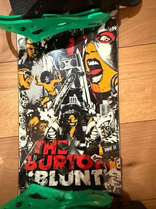 Burton Blunt 151 + Fijaciones Burton Freestyle