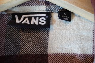 Sobrecamisa Vans a cuadros
