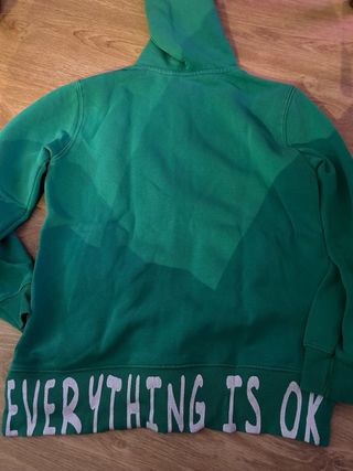 Sudadera Zara niño cremallera capucha