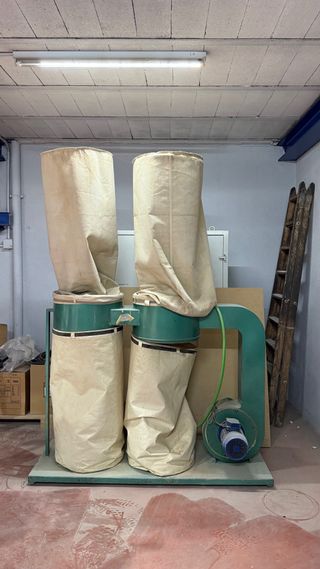 Aspiración para máquinas de madera