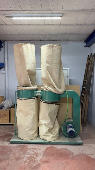 Aspiración para máquinas de madera