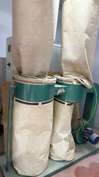 Aspiración para máquinas de madera