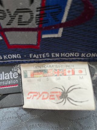 Conjunto Spyder Talla S-38