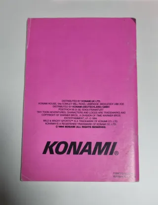 🇪🇺🇪🇸 Tiny Toon Wild Wacky SNES SUPER NINTENDO