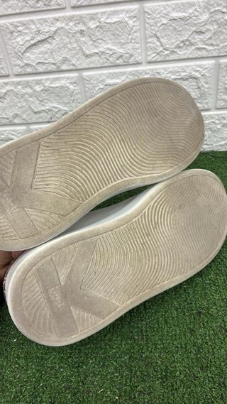 Scarpe Karl Lagerfeld bianche e argento