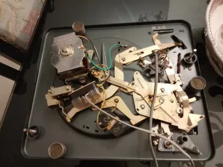 Giradischi Vintage Argento/Grigio