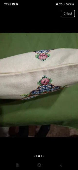 Pochette punto croce