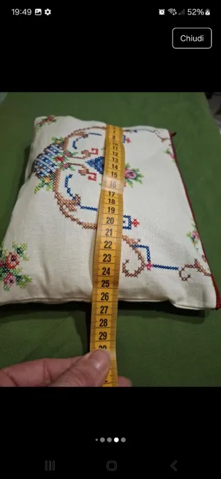 Pochette punto croce