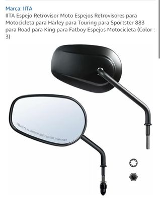 Espejos Retrovisores Moto Harley