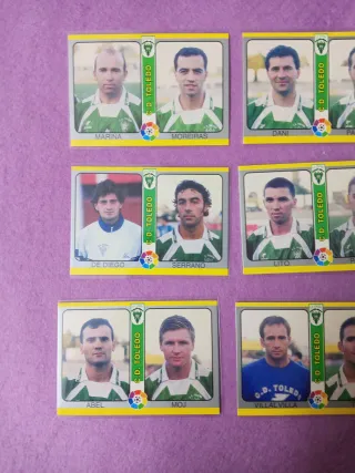 6 cromos CD Toledo