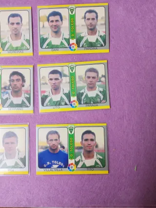 6 cromos CD Toledo