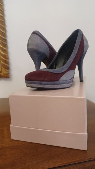 Scarpe décolleté Tendenze Grigio/Borgogna