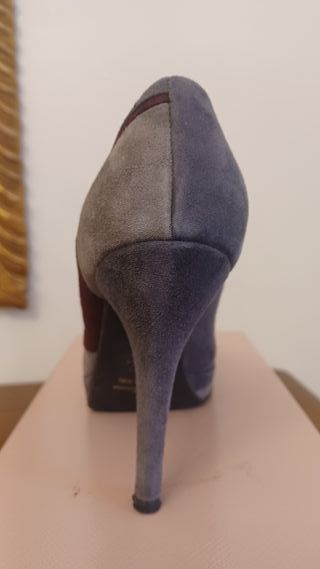 Scarpe décolleté Tendenze Grigio/Borgogna