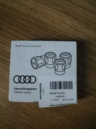 Tapones Válvulas Audi Logo