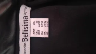 Talla grande Blusa Talla Grande Estampada en rojo