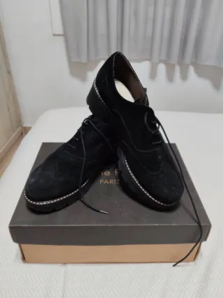 Zapatos mocasin Helen Rouge Paris Negros