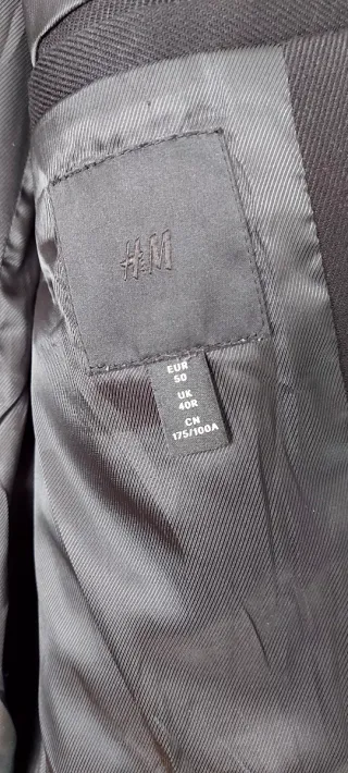 Abrigo paño sarga hombre