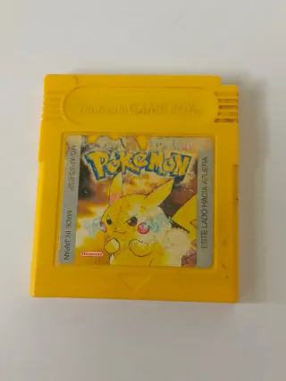 Pokémon Edición Pikachu Game Boy Nintendo