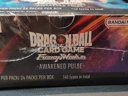 Dragon Ball FB01 Awakened Pulse  Box Sealed