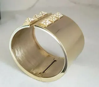 Pulsera Victoria's Secret Dorada con Cristales