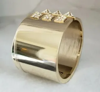 Pulsera Victoria's Secret Dorada con Cristales