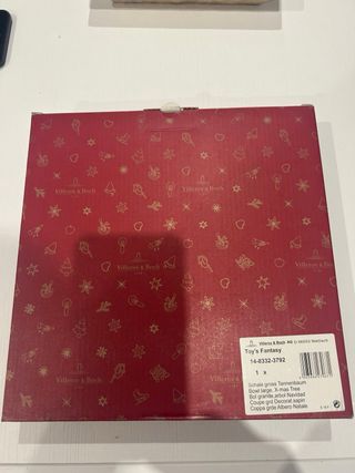 Plato de Navidad de servir. Villeroy Bosh