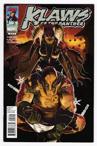 Klaws of The Panther 1 to 4 – Marvel Comics USA