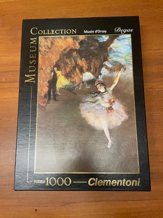 Puzzle 1000 pezzi Degas Ballerina Clementoni