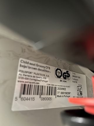 Silla bici niño 9-22kg