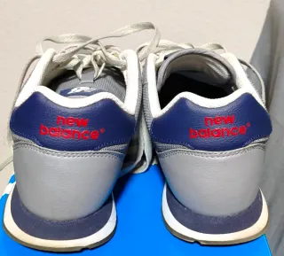 Zapatillas New Balance 500 Gris Rojo