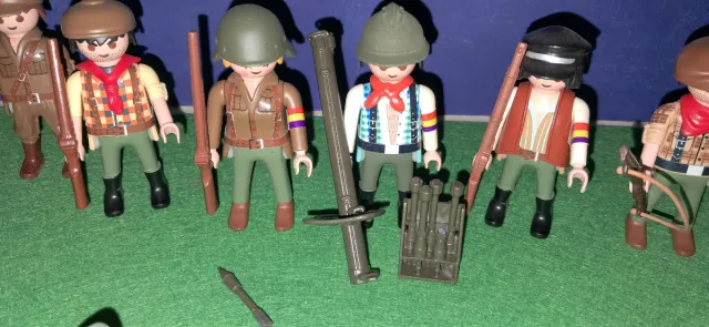 Playmobil Milicia Custom Soldados